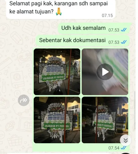 Pengiriman Papan Bunga Selamat Gereja Gbi Mawar Sharon