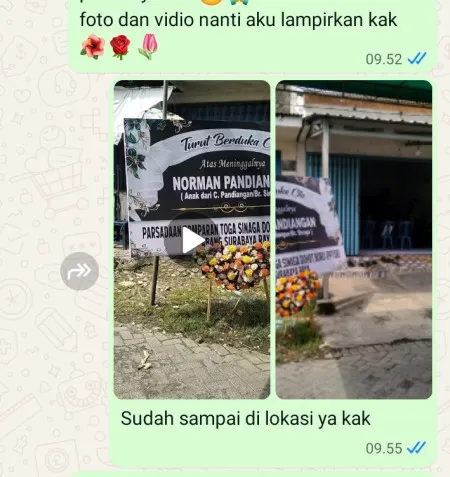 Pengiriman Karangan Bunga Gereja Gbi Mawar Sharon